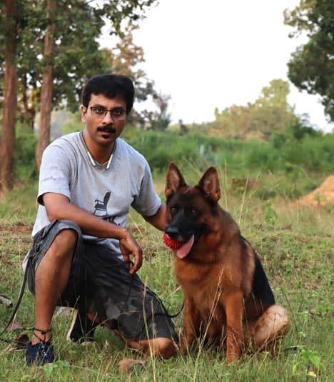 arindam ghosh gsd - germamn shepherd dog breeder in india