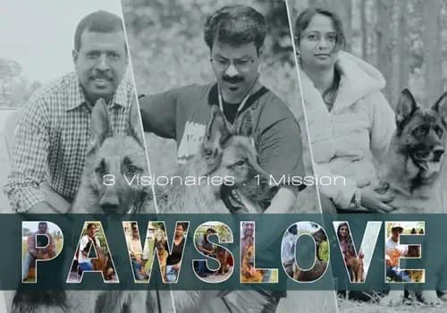 team of PawsLove GSD Breeders india